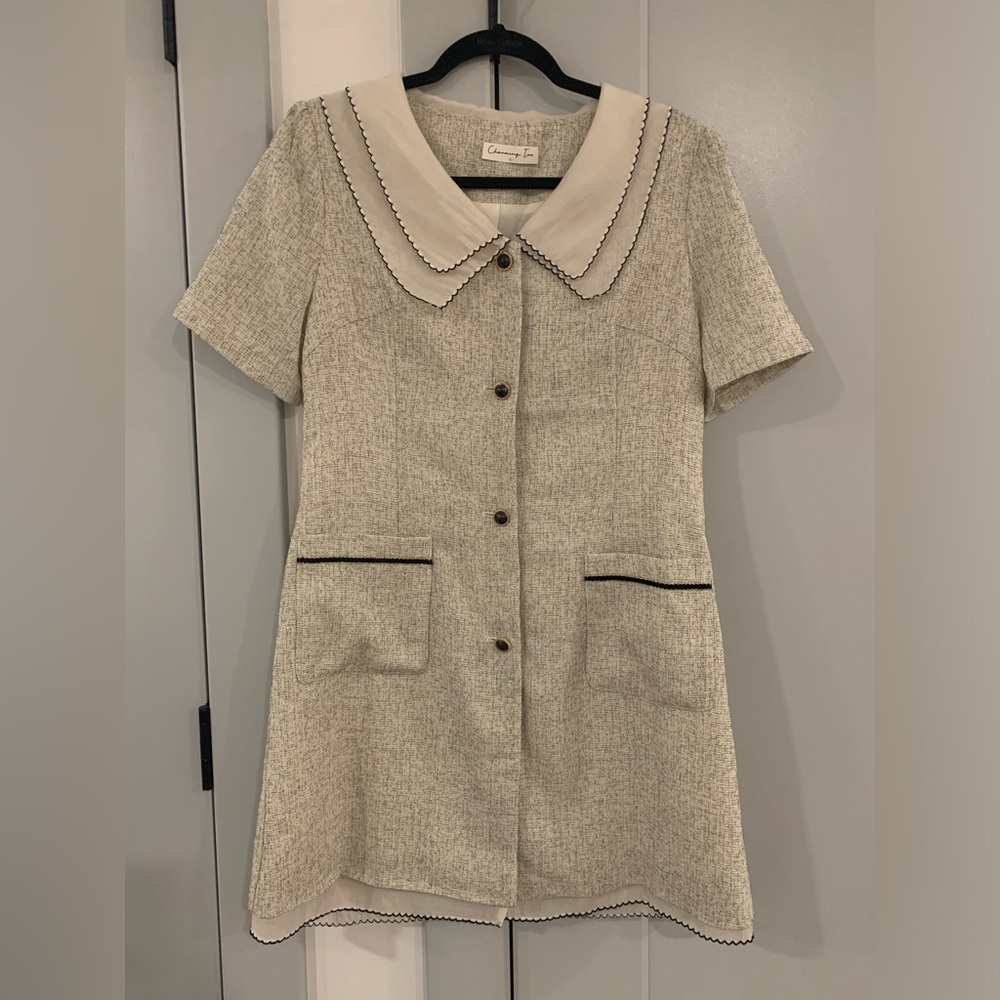Vintage Inspired Peter Pan Collar Dress